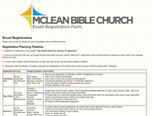 Tablet Screenshot of events.mcleanbible.org