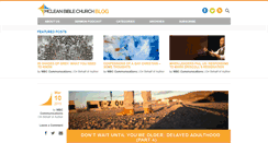 Desktop Screenshot of blog.mcleanbible.org