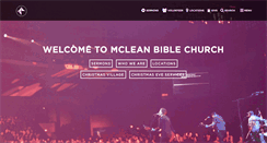 Desktop Screenshot of access.mcleanbible.org